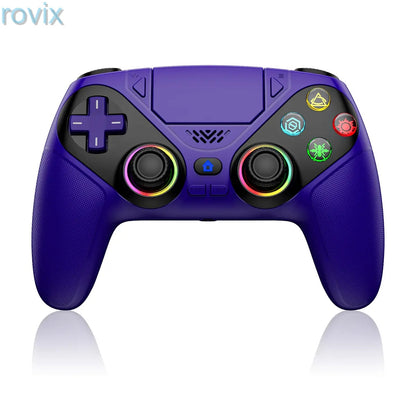 PS5 Wireless Controller Pro – Anti-Drift, Dual Vibration, RGB Lights, Programmable Buttons, Fast Charging