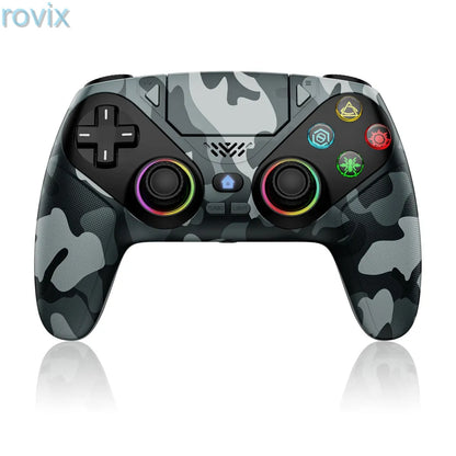 PS5 Wireless Controller Pro – Anti-Drift, Dual Vibration, RGB Lights, Programmable Buttons, Fast Charging